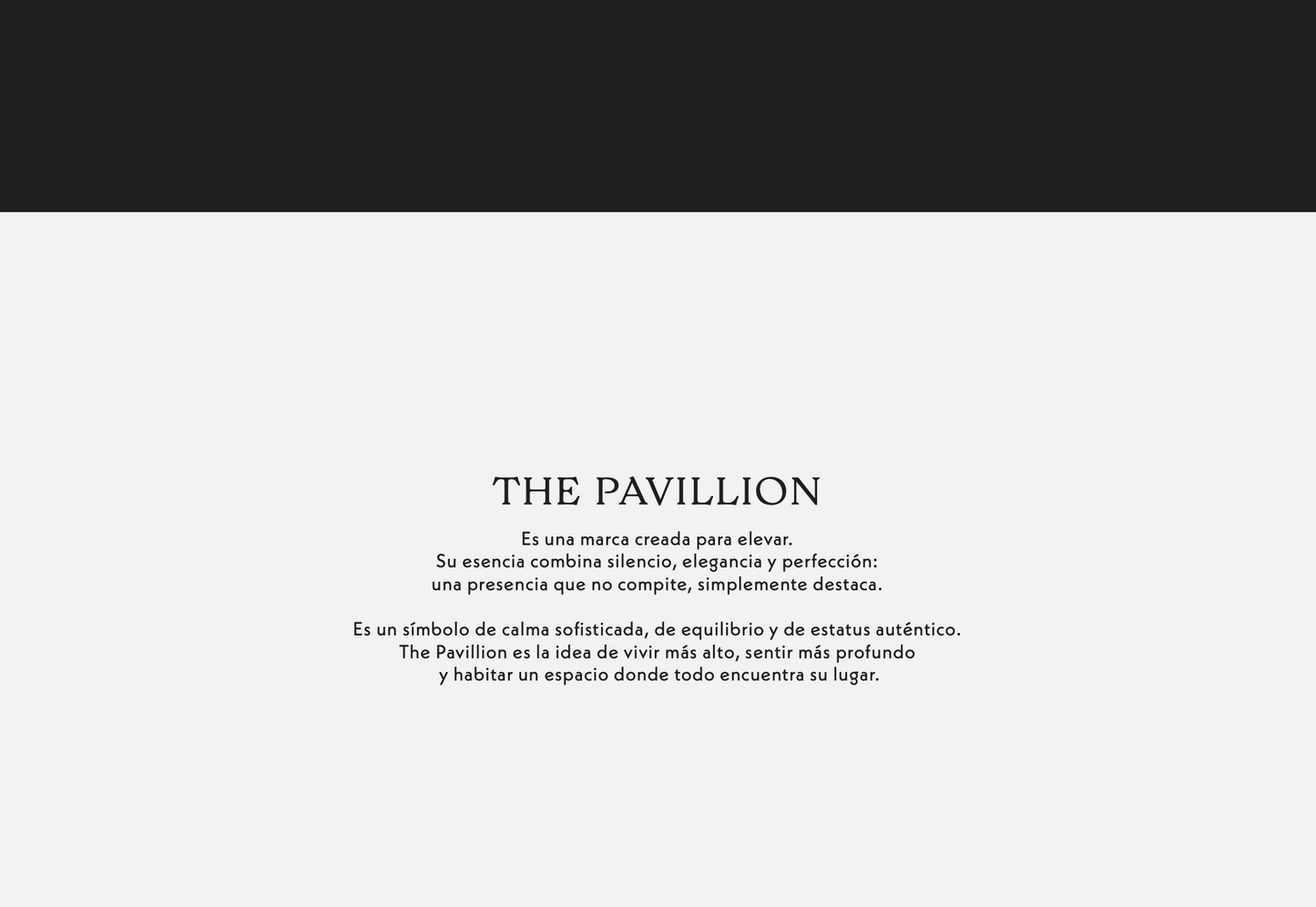 the pavillion
